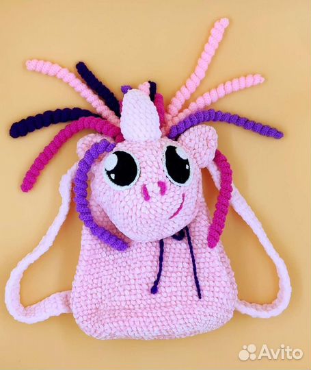 Рюкзак единорог ручной работы детский