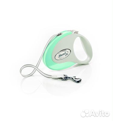 Flexi Рулетка-ремень для собак до 25кг 5м мятная