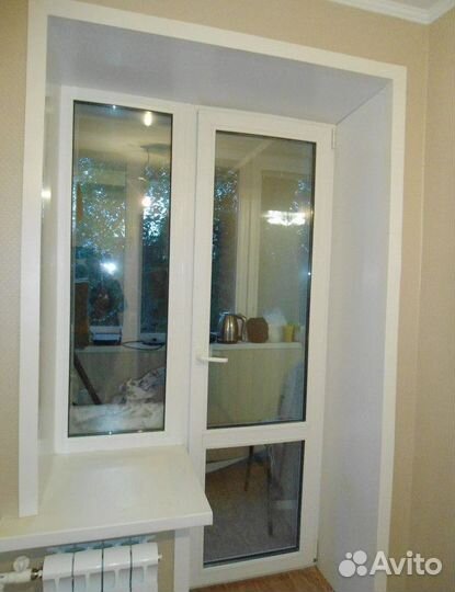 Дверь пластиковая / Дверь пвх под ключ