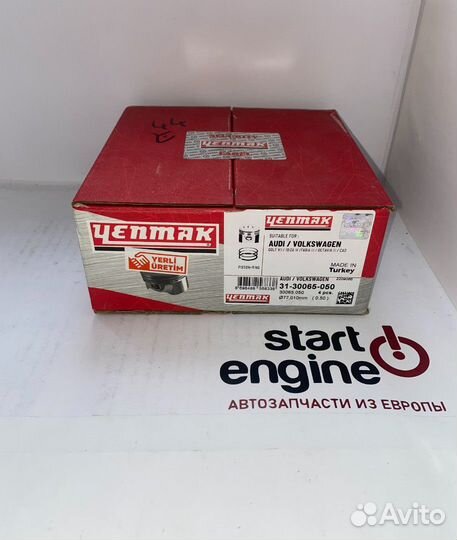 Поршни Yenmak +0.50 1.6 MPI cfna