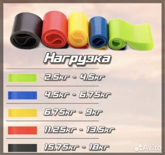 Коврик для йоги и фитнеса