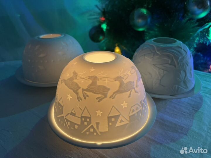 Бисквитный фарфор светильник Германия