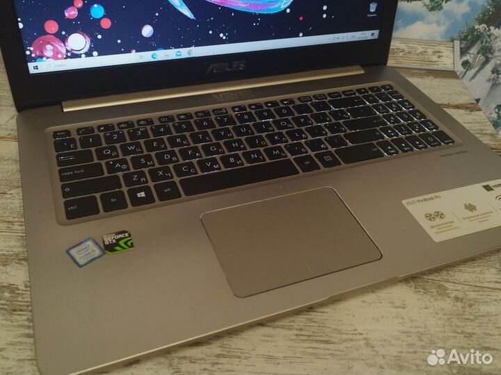 Asus VivoBook Pro (IPS/i5/GTX1050/10GB/SSD256+1TB)