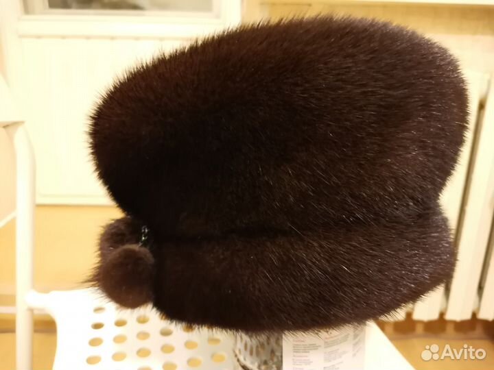 Шапка норковая женская