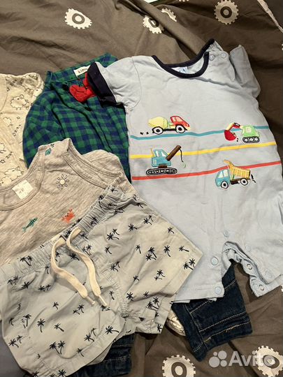 Пакет детских вещей 68 размер