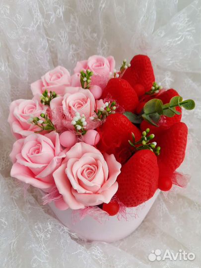 Букеты из мыла ручной работы