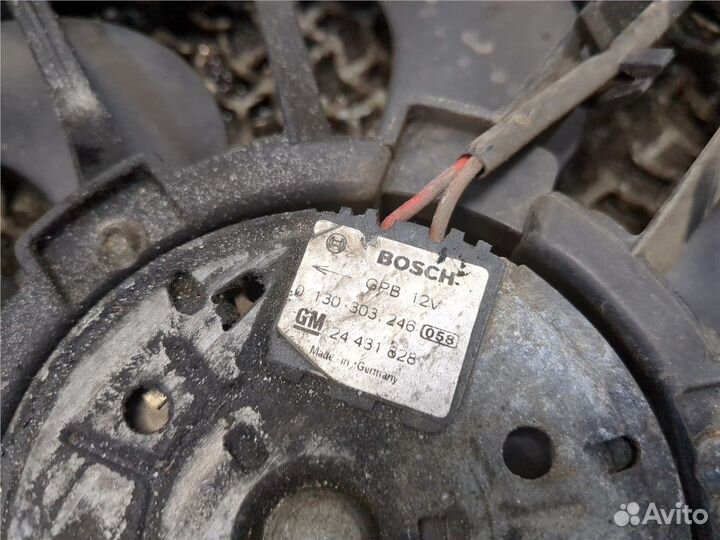 Вентилятор радиатора Opel Zafira A, 2003