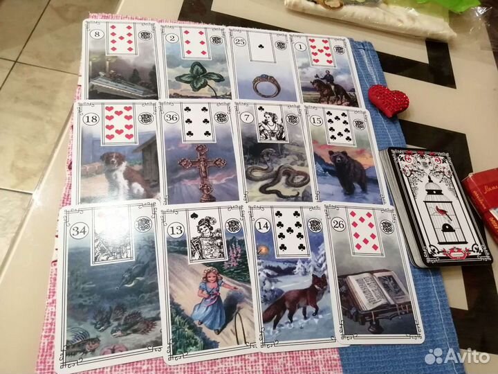Карты оракул Малая колода Ленорман