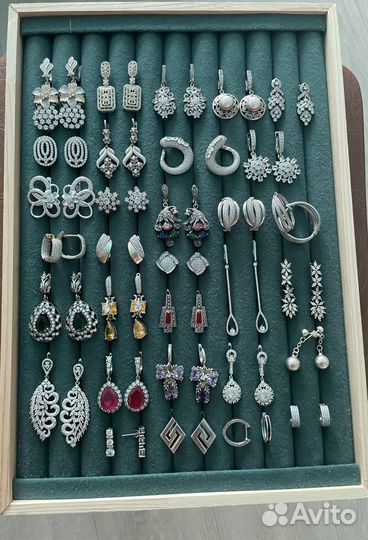 Серебряные серьги