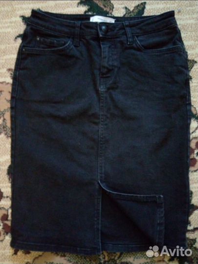 Джинсовая юбка Mango,S