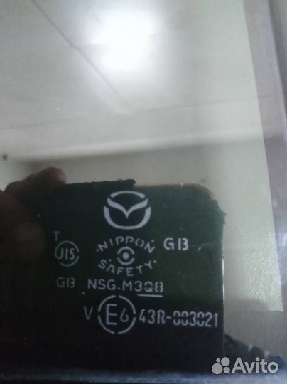 Стекло двери задней левой форточка Mazda Mazda 6 G