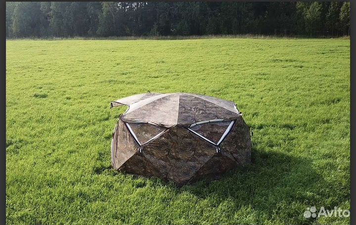 Палатка зимняя берег