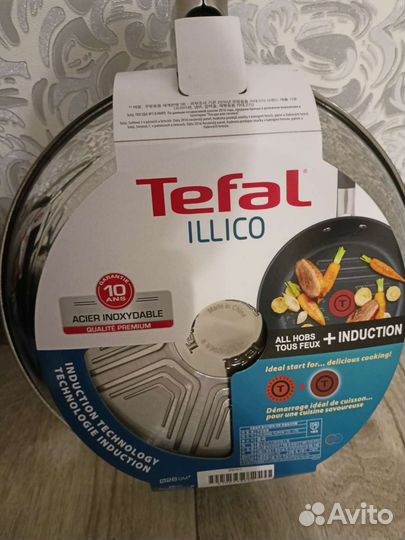 Сковорода гриль tefal