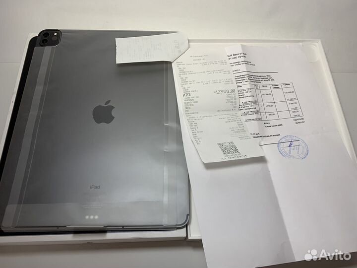 iPad pro 12.9 2021 128гб процесср M1