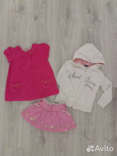 Вещи пакетом на девочку от 1 до 2