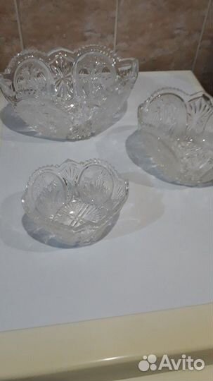 Хрустальная ваза