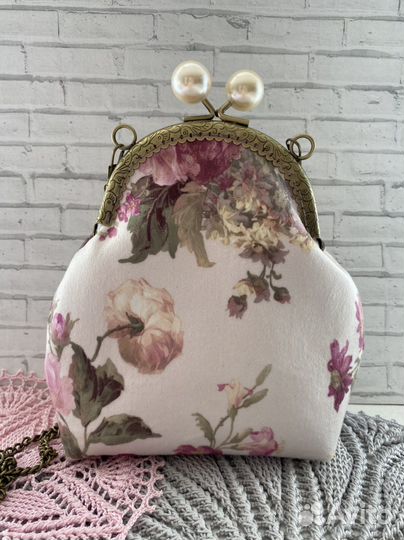 Сумочка на фермуаре