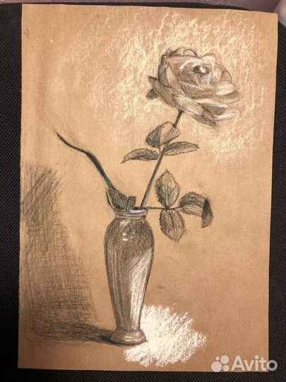 Рисунки пастелью