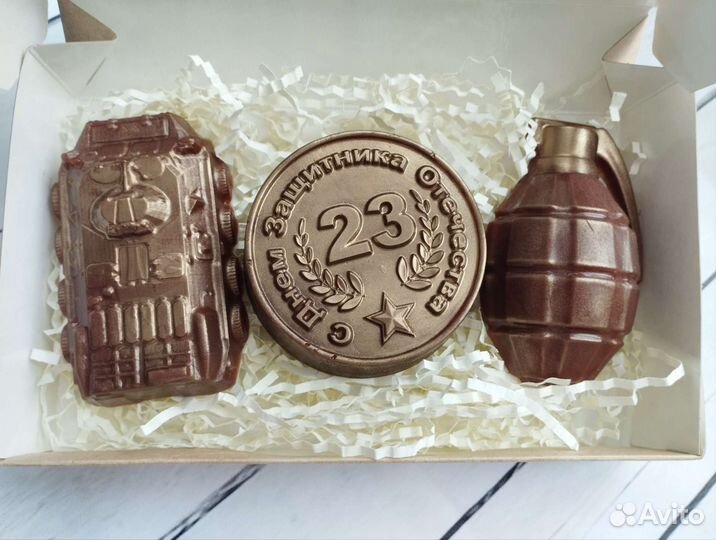 Мужской подарочный набор из мыла