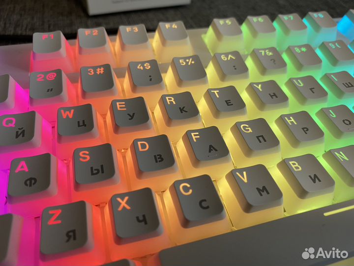 Новые кейкапы PBT пуддинг с русскими буквами