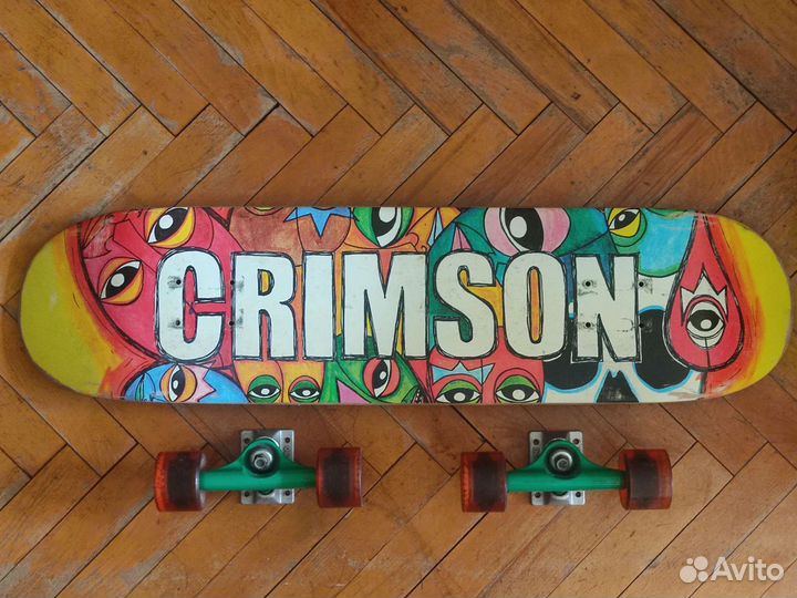 Скейтборд crimson круизер лонгборд