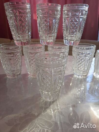 Хрустальная посуда СССР