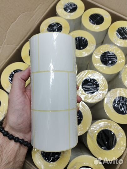 Этикетки \ термоэтикетки 58х60 Эко и 58х40