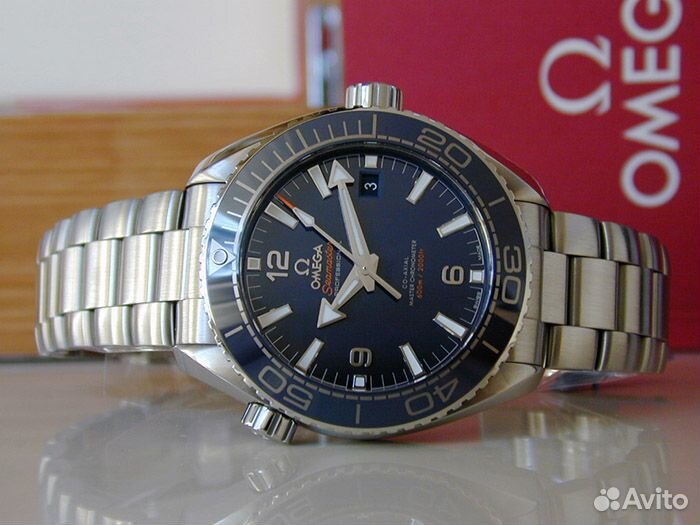 Часы Omega Seamaster Planet Ocean 600M 43.5мм NEW