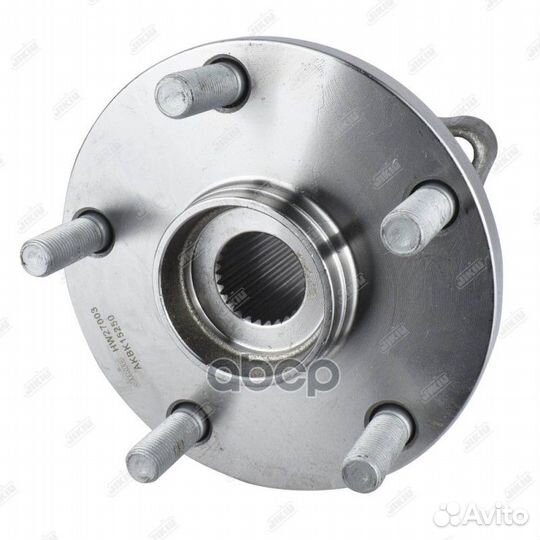 Ступица колеса с интегрированным подшипником HW