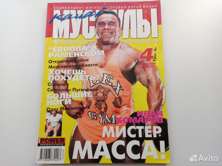 Журнал Качай мускулы