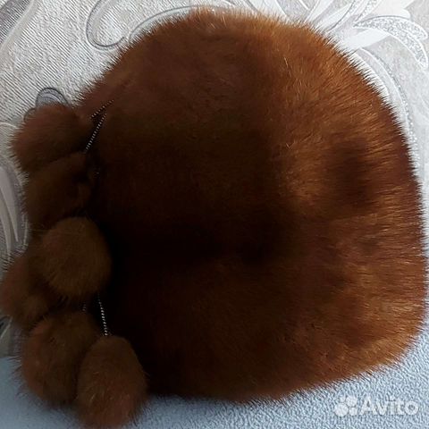 Шапка норковая женская