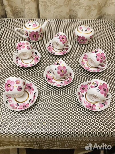 3 Чайных сервиза фарфор СССР