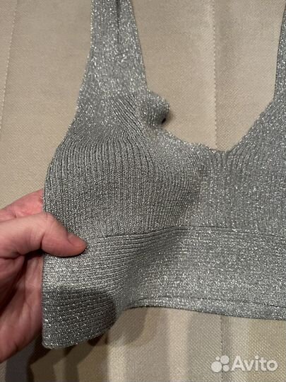 Топ серебряный