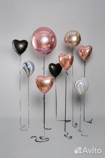 Воздушные шары с гелием (доставка)