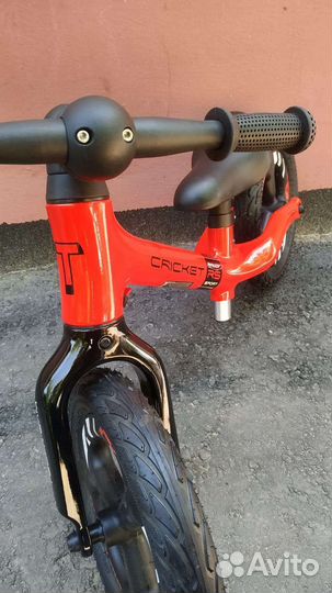 Беговел cricket-RS 12 д П+К красный