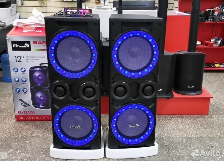 Колонки Eltronic 20-06 (3200 Ватт) Акустическая си