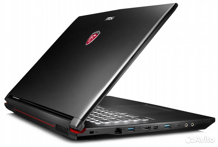 MSI 17.3 i7-7700HQ 4яд8пот GTX1060/3 8Гб SSD+HDD