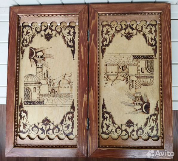 Нарды большие деревянные СССР