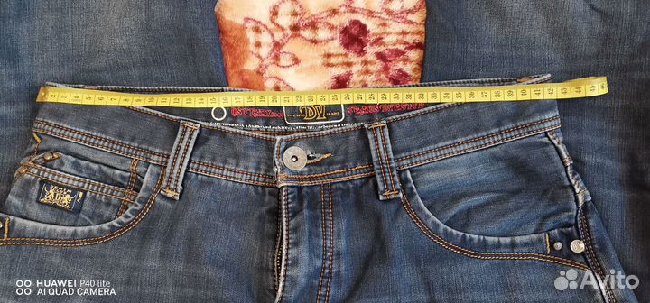 Джинсы мужские зимние