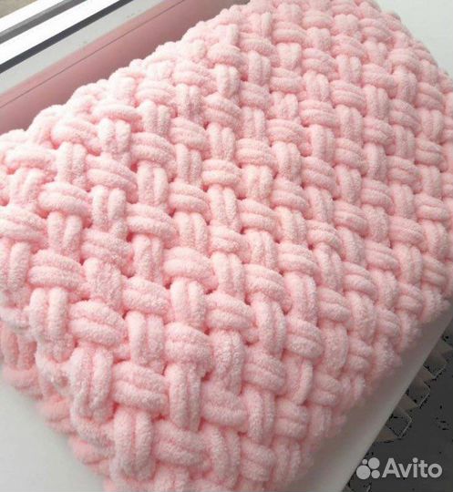 Плед детский плюшевый