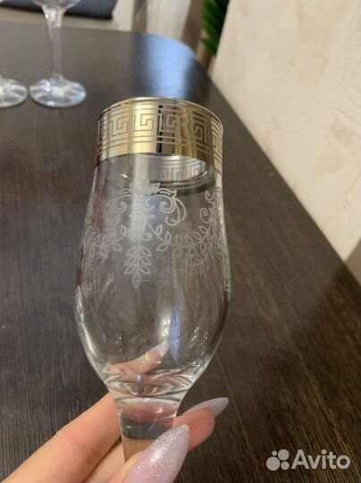 Фужеры бокалы versace