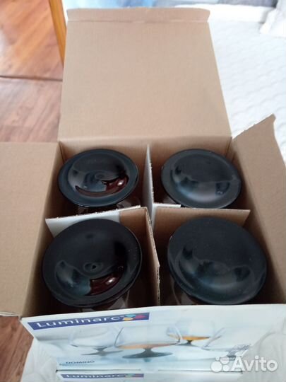 Фужеры новые. Luminarc