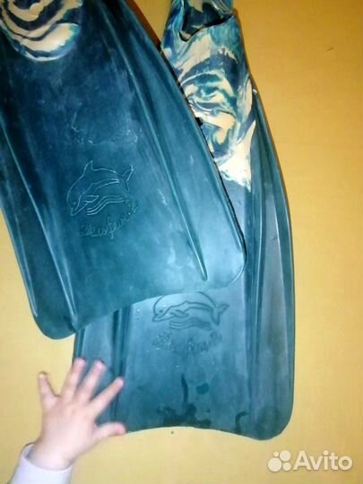 Ласты, трубка, маска для подводного плавания