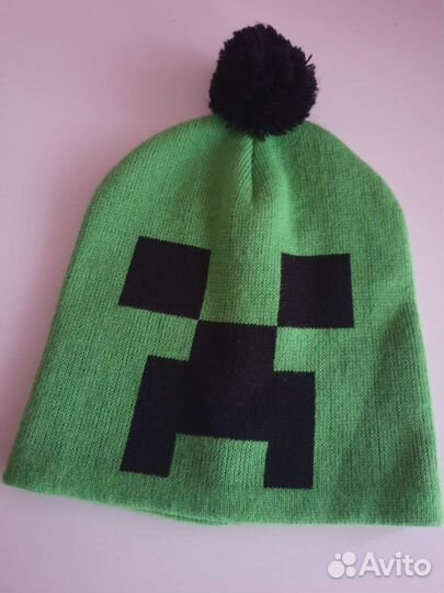 Майнкрафт шапка Крипер