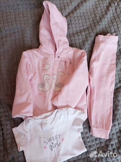 Пакет одежды для девочки 80