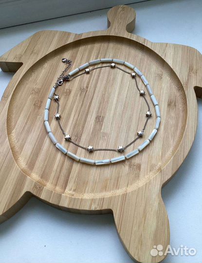 Колье чокер цепь