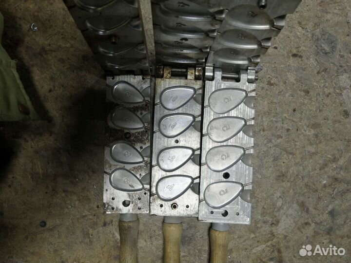 Формы для литья грузил