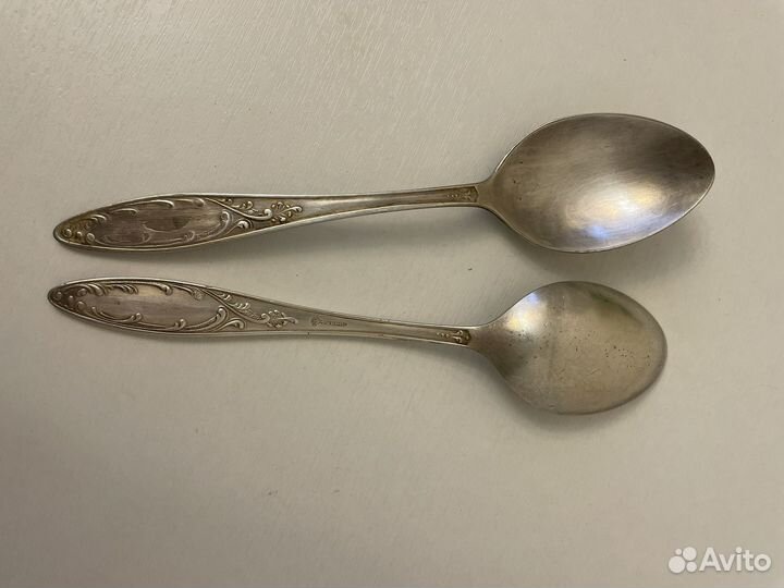 Ложки столовые мельхиор СССР