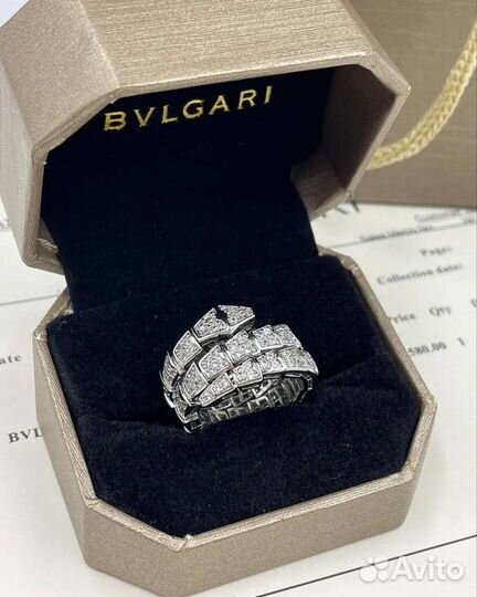 Браслет и кольцо от булгари