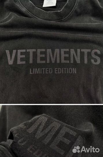 Футболка vetements